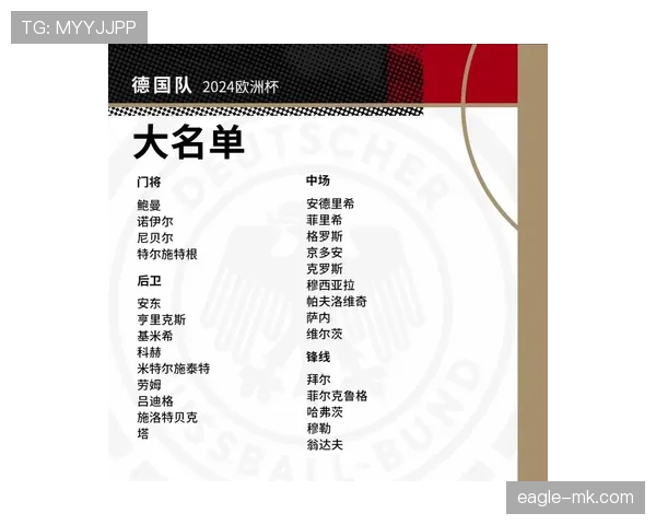 2026世界杯德国队阵容预测：谁将接班诺伊尔和穆勒成为新一代核心